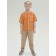 Pants for girls, height 104 cm, sandy color