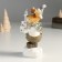 Souvenir Polystone Light "Losik in a cap with gifts and a candle" 7.5x6.5x16 cm