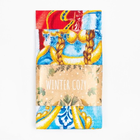A set of kitchen towels of the “magic New Year” 35x60cm-2pcs, 100% HL-5