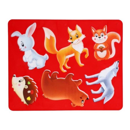Stencil "Forest Beasts", plastic