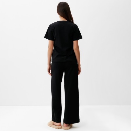 Pajama female (T -shirt and trousers) KAFTAN GUSSI p. 48-50, black-3