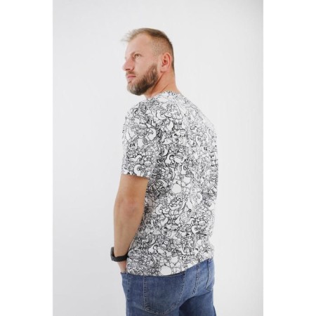 SL T -shirt "CARTOONS", 46, white-1