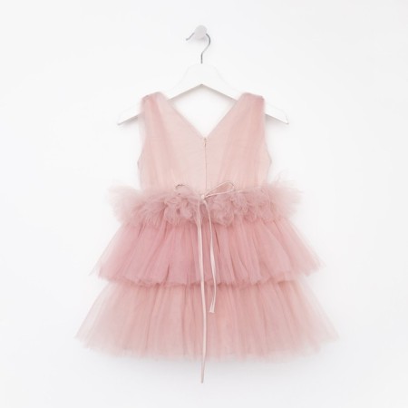 Платье нарядное для девочки KAFTAN, рост 110-116 см (32), цвет пыльно-розовый-13