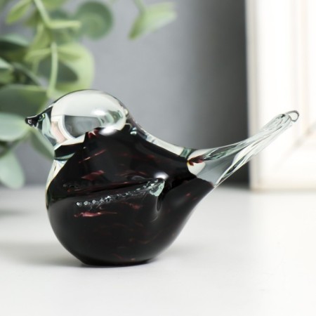 Souvenir Glass in the glass "Bird" 8.5x6x5.5 cm Marg.-2