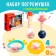 A set of rattles with teeters "Zoo", 4 pcs.