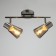 Economic lights Crown 2x60W E14, chrome 44x10x23 cm