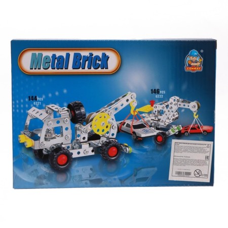 Metal designer "Young Engineer", 112 parts-1