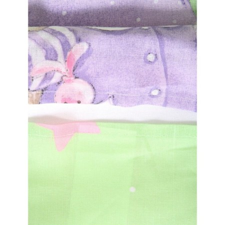 Mona Liza Kids Nursery Crystiller "Bunny on Green", size 110x145 cm-3