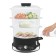 TEFAL VC204810 steam room, electric, 800 watts, 3 tiers, black