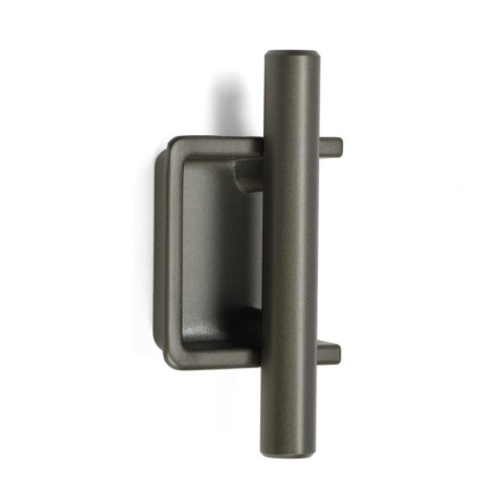 Smeal handle, "Hidden", MO 32 mm, color dark iron