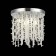 Ceiling EVOLUCE lamp. Sle103302-05. Lucchio. 5x3 W, G9, 30x30x28.2 cm, chromium color
