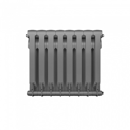 Bimetallic radiator Royal Thermo Biliner New/Silver Satin, 500 x 80 mm, 8 sections, chrome-2