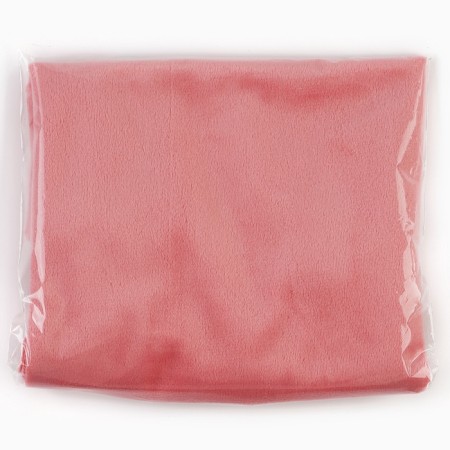 Loskot for needlework, plush, pink, 50 × 50 cm-6