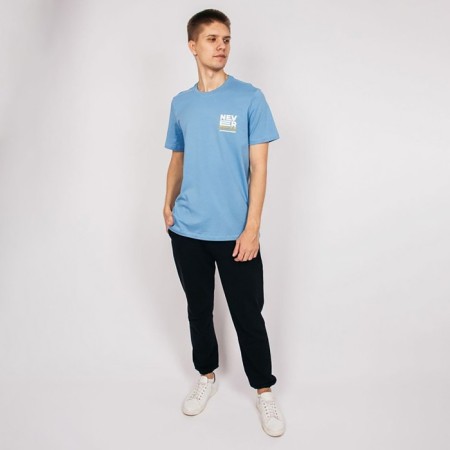 T -shirt male, blue color, size 52-5