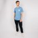 T -shirt male, blue color, size 52