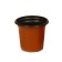 Pot for seedlings, 200 ml, d = 8.5 cm, h = 7.5 cm, terracotta, Greengo