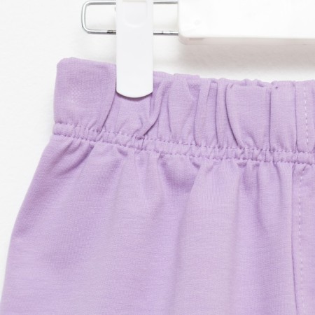 Kids (T -shirt, shorts) minku: casual collection lilac color, height 104-13