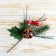 Decor "Winter Magic" needles berry berries 19 cm