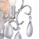 Bra Freya Fr2302WL-02S Chabrol, 255x200x342 mm, E14, 2x40W, silver color