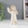 Souvenir Ceramics "Angel with a heart in the hands" 6.5x4.5x11.5 cm