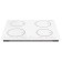 Hound panel Maunfeld CVI594SWH, induction, 4 burners, sensor, white