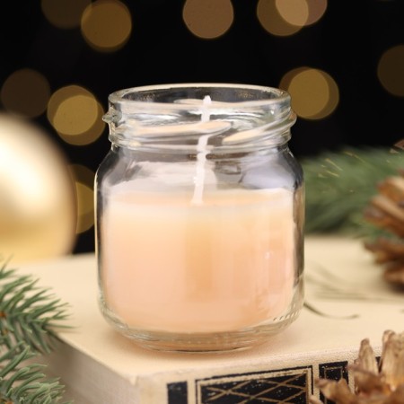 Aromatic candle in the Kapuchino bank, 6.4x6 cm-4
