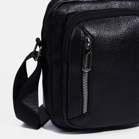 Male bag, black color-3