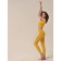 Women's Legins in the Rubber Legings RIB, size 44-46, lemon color