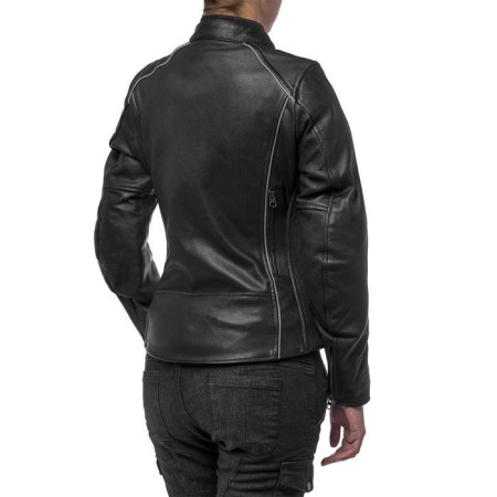 Women's leather jacket mira, size XXS-2