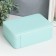 Casket to the leatherette for jewelry "with a buckle" mint 24x18.5x9cm