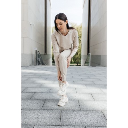 Female ISee suit, size 46, beige color-11