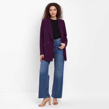 Women's jacket Minaku: classic purple color, rr 42-3