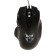 The mouse Qumo devastator m12, game, wired, 8 buttons, backlight, 3200 dpi, USB, black