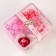 Set for creativity "Decoration from beads", pink color