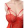 Erotic body Candy Girl, red color, size XL