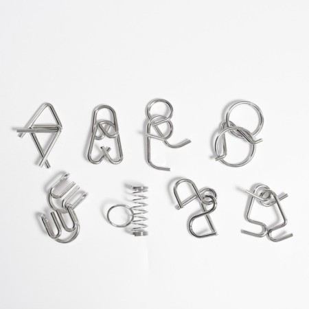 Metal puzzle "natural phenomena", set of 8 pcs.-4