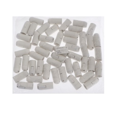 Cartridge E14, plastic suspension, white, set of 50 pcs.-2