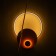 Bra "Alla" LED 17W 3000k orange gold 66x6.5x41cm