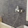 CRON CN2321 bath mixer, long spout, switch in the case, chrome