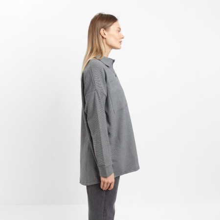 Female shirt, gray-black color, size 46-3