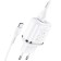 Nice charger Hoco N4, 2 USB - 2.4 A, Type -C 1 m cable, white