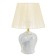 Simona table lamp E27 40W white-lazor 25x25x36 cm Risalux