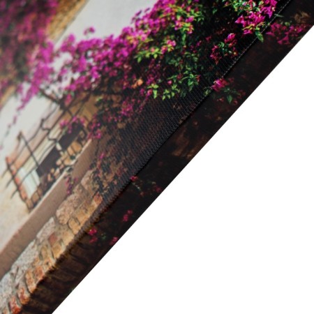 Picture on canvas "Street in flowers" 50*70 cm-1