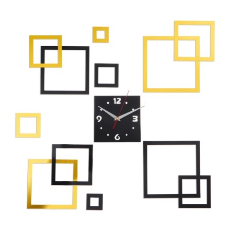 Walls Wall Interior, 3D Square, sticker, large, dial 15 cm