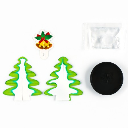 Set for growing the crystal “Experiments. Christmas tree. Wonderful crystals ", bells-1
