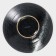 Porcelain salad Magistro "Night Rain", 1.6 l, d = 24.5 cm, black color