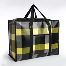 Lightning on a zipper, 35 liters, black/yellow color