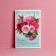 Postcard "On your birthday", peonies, 12 × 18 cm