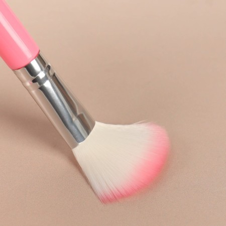 Set of makeup brushes "Tenderness", 5 objects, pink color-4