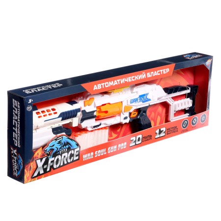 Blaster War Soul Gun Pro, shoots soft bullets, works from batteries-18